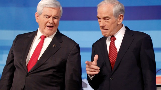 Newt Gingrich, Ron Paul 