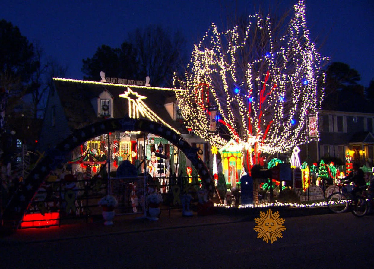 Tacky holiday lights