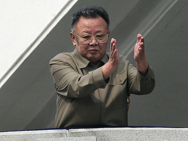 In this Oct. 10, 2010 photo, North Korean leader Kim Jong Il applauds following a massive military parade marking the 65th anniversary of the communist nation's ruling Workers' Party in Pyongyang, North Korea. 