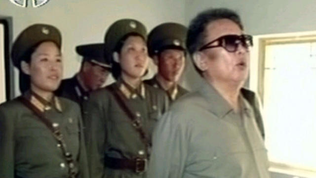 In this undated frame grab made from footage that aired Oct. 11, 2008, North Korean leader Kim Jong Il inspects a female military unit, marking the first time that photos were broadcast by North Korean news media of Kim in public after reports that he had 