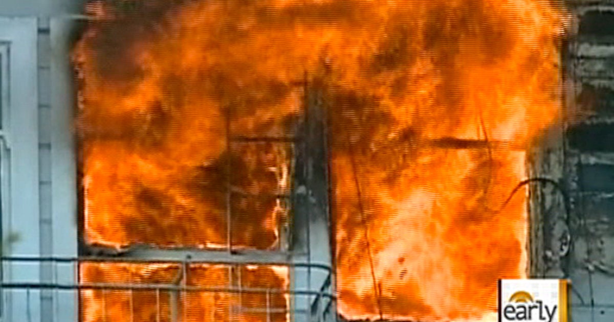 Calif. building fire leaves 60 homeless