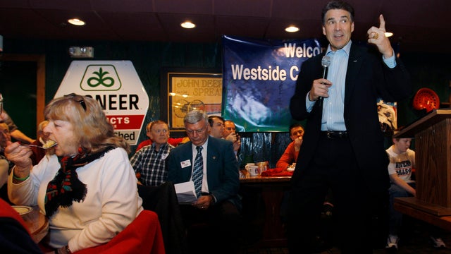 Rick Perry in Iowa 