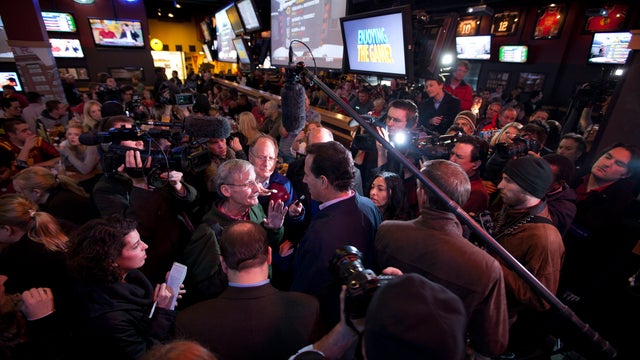 Rick Santorum in Iowa 