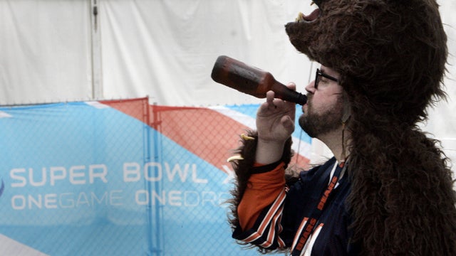 chicago, bears, drinking, beer 