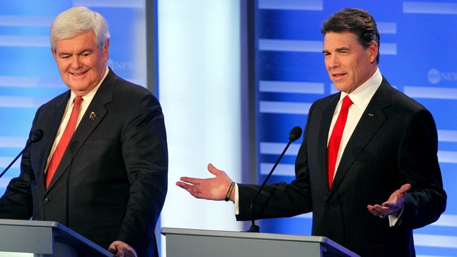 Newt Gingrich, Rick Perry 