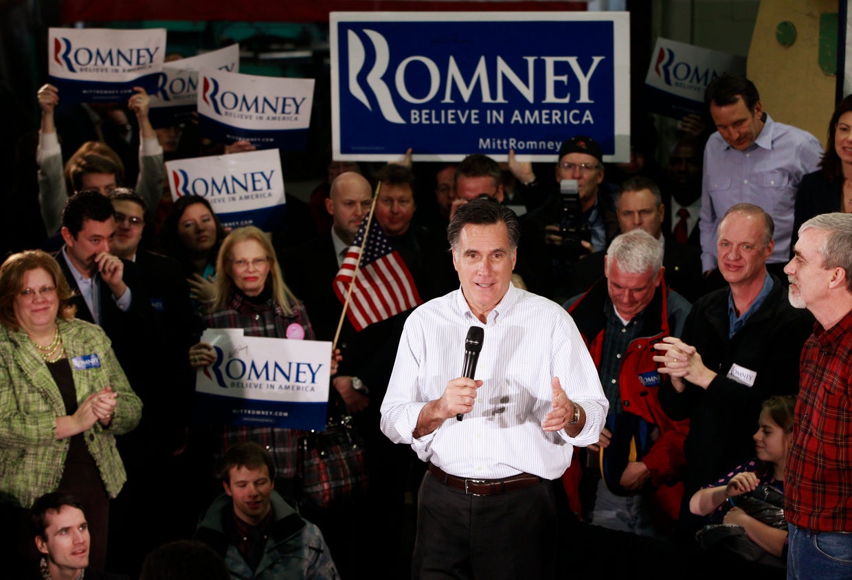 GOP race takes dramatic turn as rivals open fire on Romney - CBS News