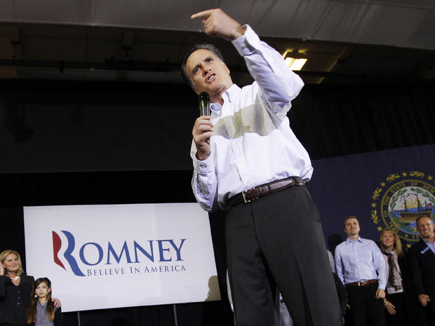 Mitt Romney campaigns in Bedford, N.H. 