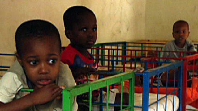Children in a Haiti orphanage 