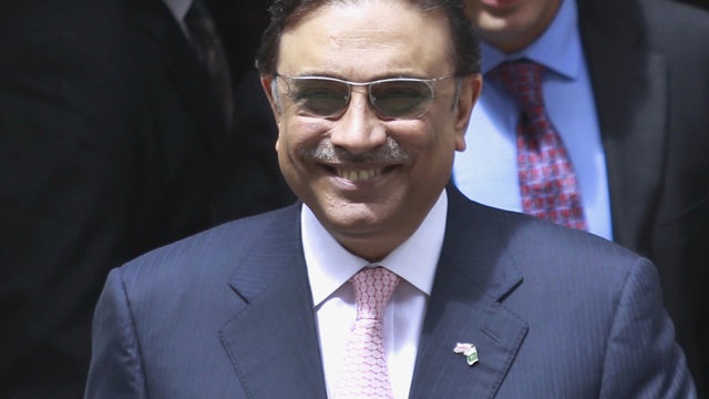 Pakistani President Asif Ali Zardari  