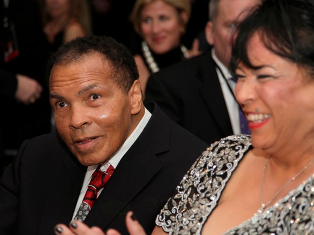 Muhammad Ali celebrates his 70th. 