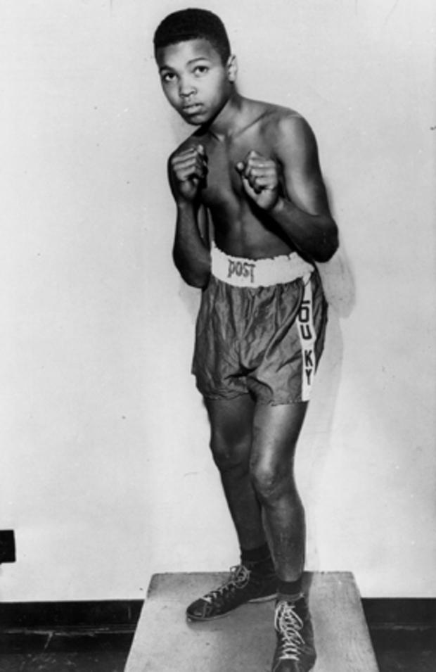 Cassius Clay in 1954 