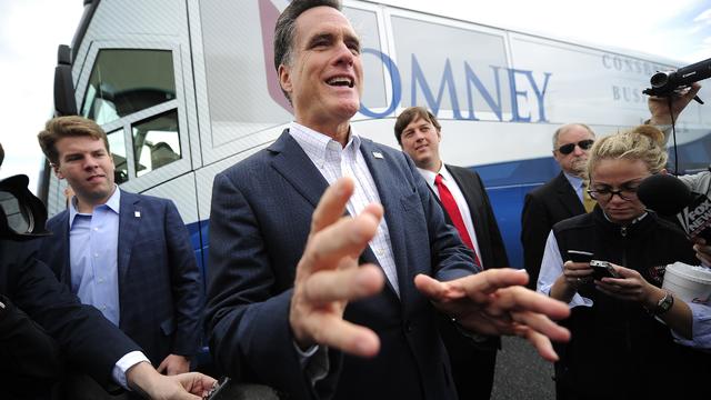 Mitt Romney campaigning in South Carolina 