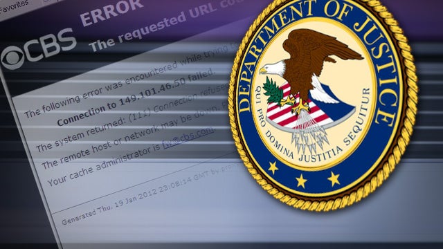 Dept. of Justice website Hacked 