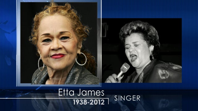 Singer Etta James dies at 73 