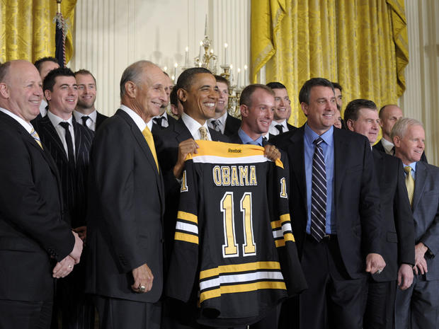Boston Bruins, White House, Obama, hockey 