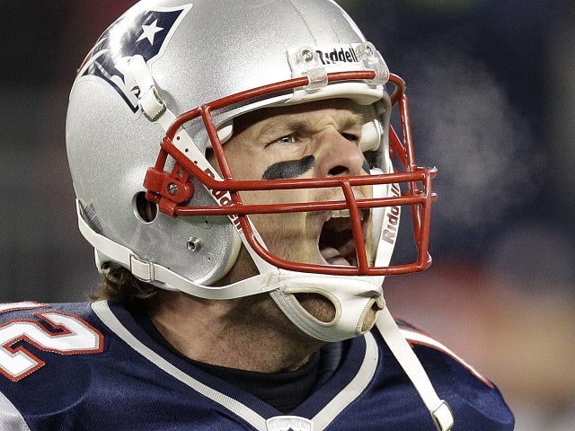 Tom Brady celebrates 