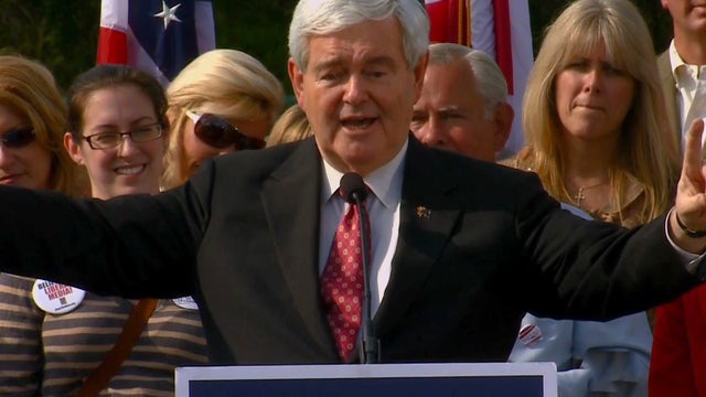 Gingrich riding a wave of success 
