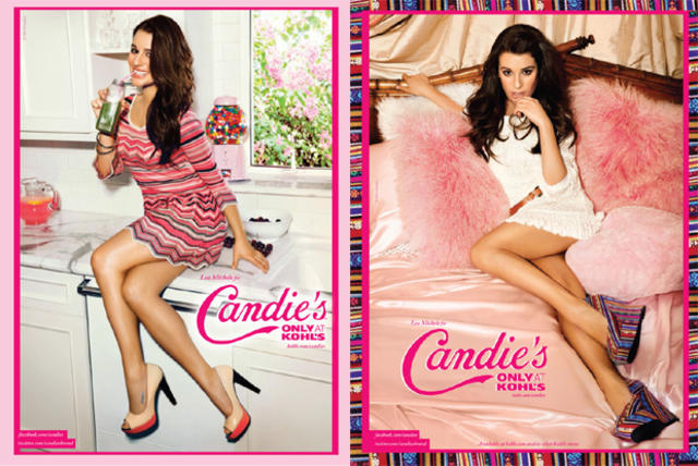 Lea Michele is the new face of Candie s CBS News