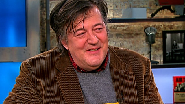 Stephen Fry on "CBS This Morning." 