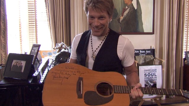 Jon Bon Jovi gives "Person to Person" a tour of his N.J. home 