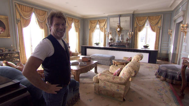 Jon Bon Jovi gives "Person to Person" a tour of his N.J. home 