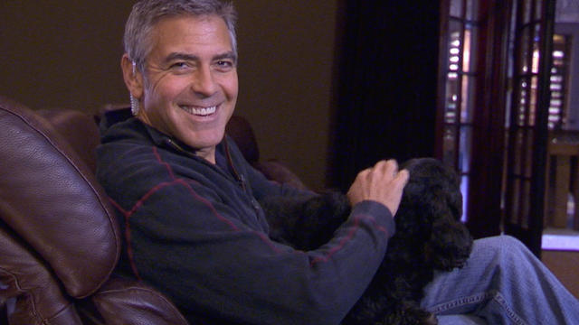 George Clooney gives "Person to Person" a tour of his L.A. home 
