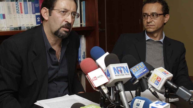 Juan Carlos Calderon, Cristian Zurita, Ecuador, journalists 