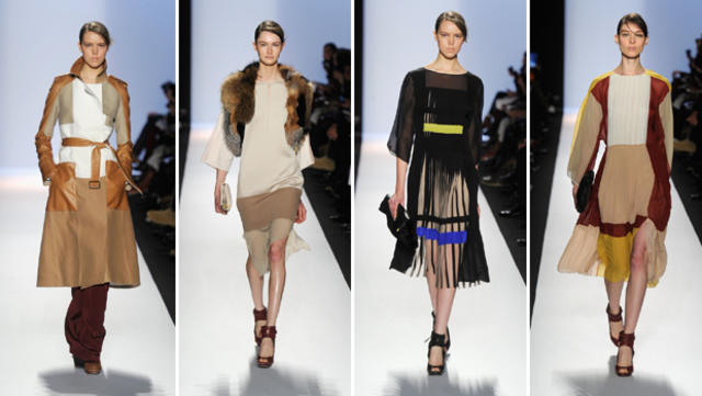 BCBG Max Azria continues colorblocking trend at New York Fashion