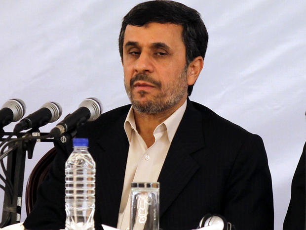 Iranian President Mahmoud Ahmadinejad attends the 25th International Islamic Unity Conference in Tehran Feb. 8, 2012. 