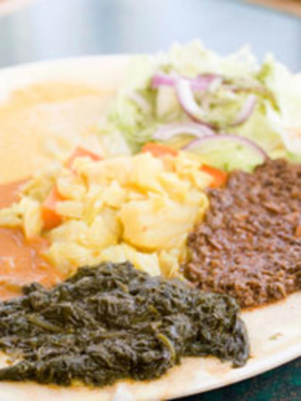 Ethiopian Food - Plate 