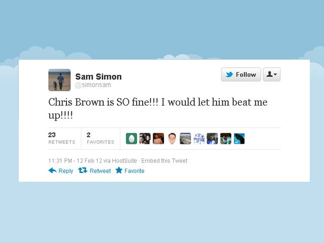 Chris Brown, Twitter, Grammys 