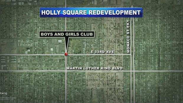 Holly Square Map 