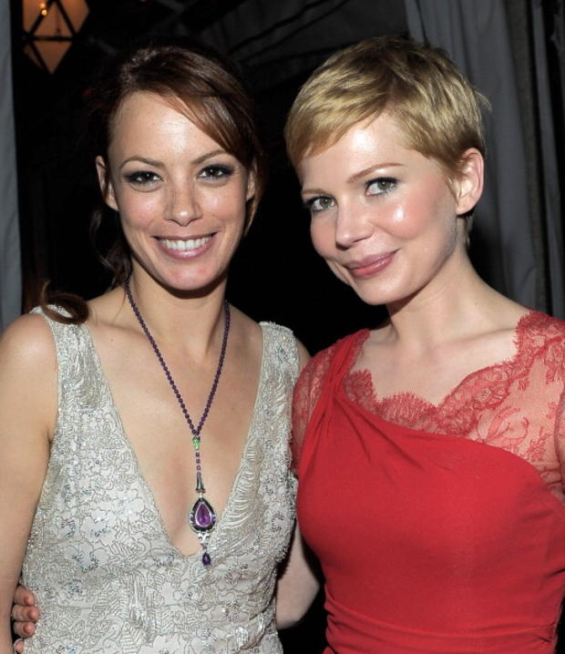 Berenice Bejo and Michelle Williams - Oscars 
