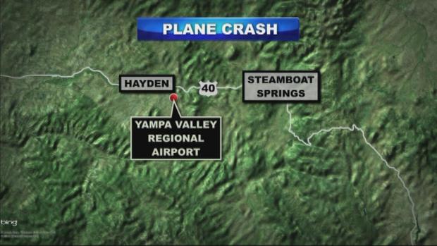 Hayden Plane Crash Map 