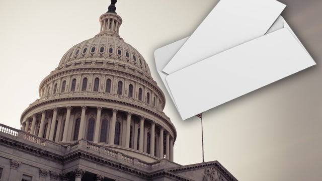 lawmakers, letters, white powdery substance 