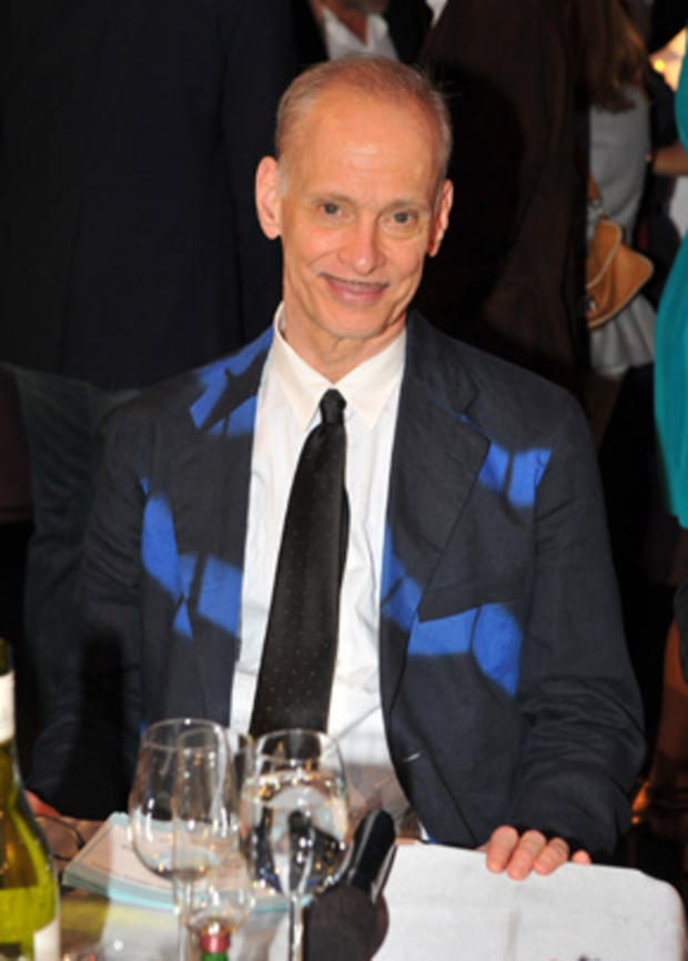 John Waters poses in the audience at the Independent Spirit Awards 