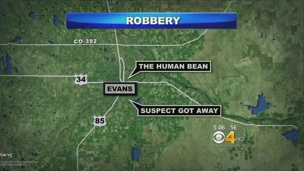 Human Bean Robbery Map 