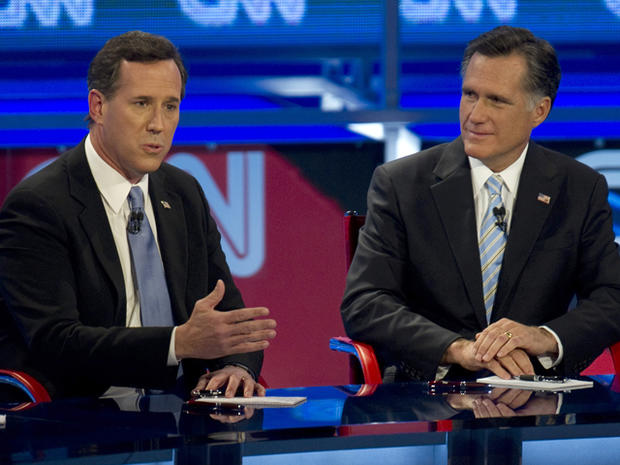 Rick Santorum &amp; Mitt Romney 