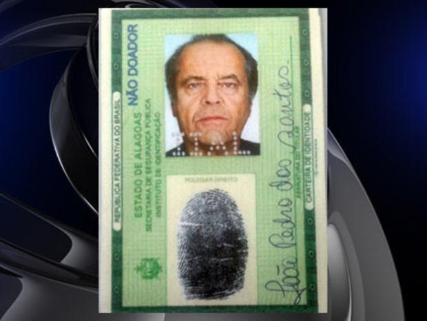 Jack Nicholson Identity Theft 
