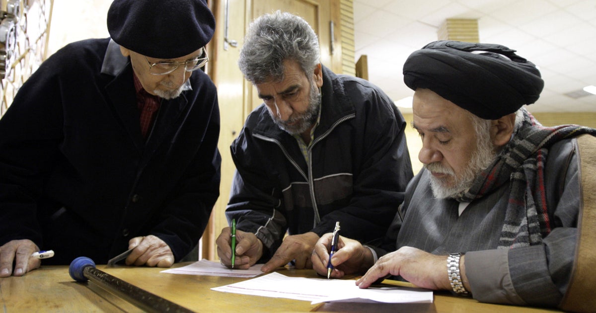 Iran hardliners seek vindication in 1-sided vote - CBS News