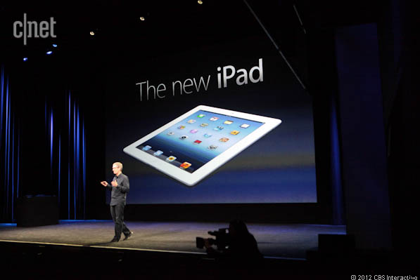 Apple unveils new iPad with sharper screen - CBS News