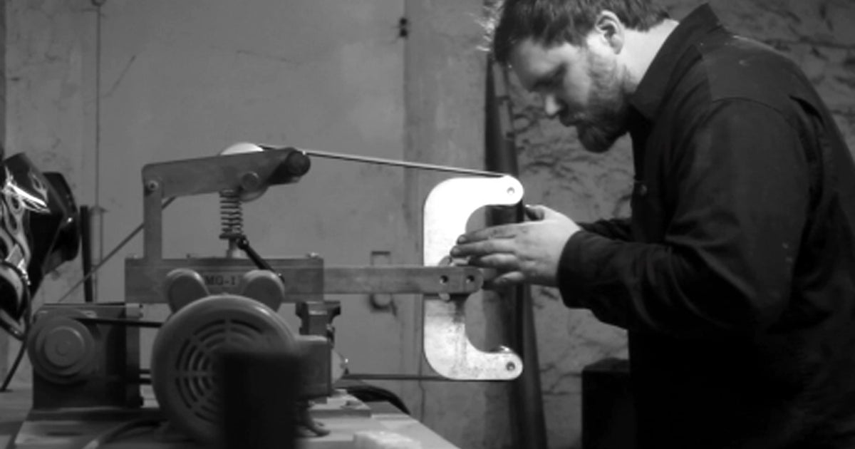 Knife Maker Talks Shop And Shows The Tools Of The Trade CBS News