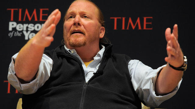 Chef Mario Batali  on Nov.r 8, 2011 in New York 