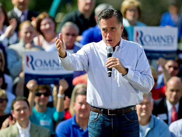 Romney: U.S. troops stretched to "breaking point" 