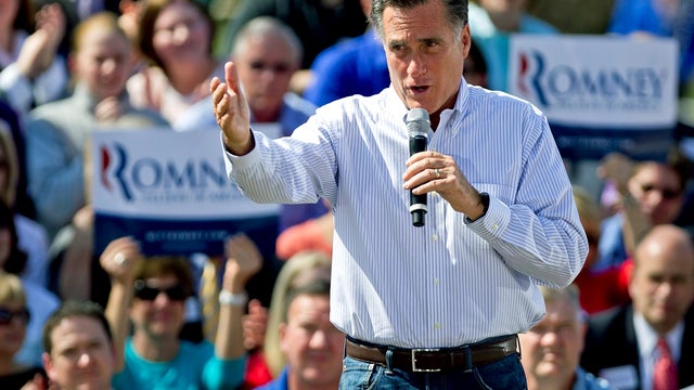 Romney: U.S. troops stretched to "breaking point" 