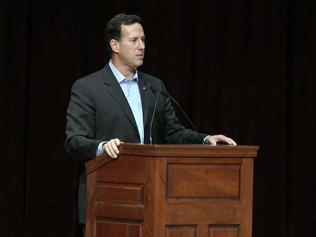 Santorum hopes for wins in the South 