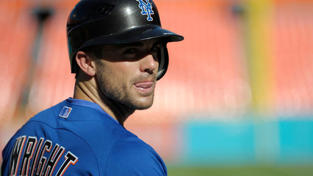 David Wright has strained rib cage, may miss Mets' opener - Sports  Illustrated