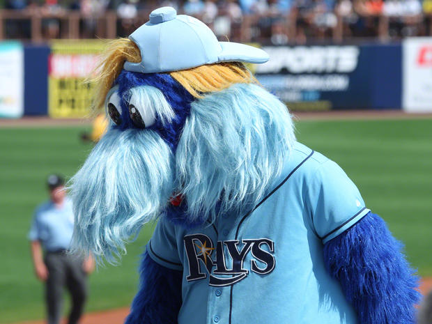 Tampa Rays' mascot Raymond  