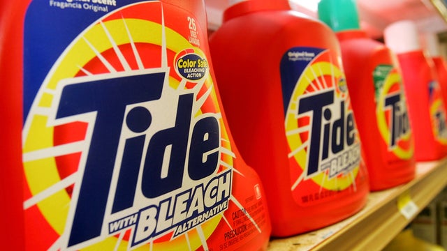 Tide laundry detergent 