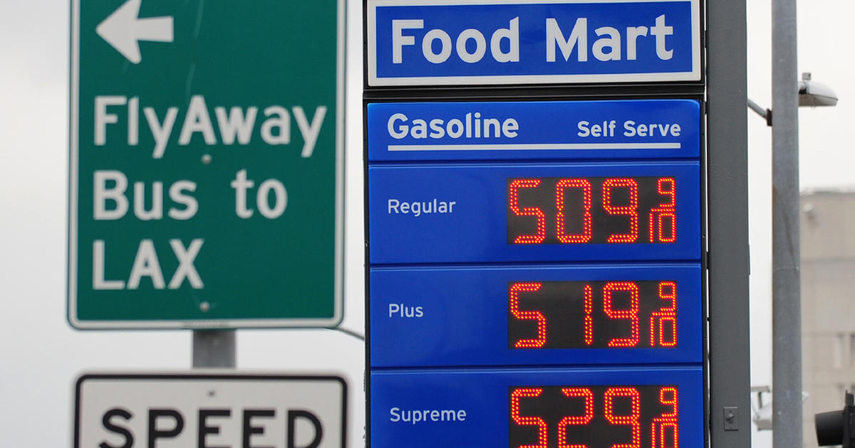 Drivers To Pay 6 Percent More For Gas This Summer Cbs News 